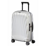Samsonite C Lite Spinner Trolley Bag In Off White