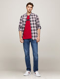 Tommy Hilfiger Chest Insert Tee Red