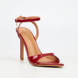 Miss Black Ladies Camisol 2 Heels In Red