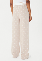 Guess Womens Paulina Wide Leg Trousers In Taupe
