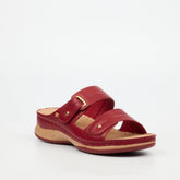 Butterfly Feet Ladies Cassidi 1 Shoes In Red