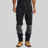Caterpillar Mens Essential Knee Pocket Stretch Trouser In Black