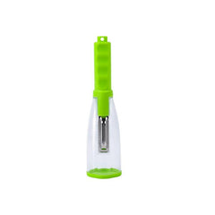 Creative Cooking No Mess Peeler In Green