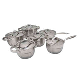 Dusseldorf 12 Piece Cookware In Silver