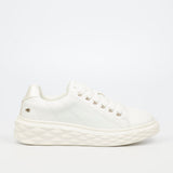 Miss Black Ladies Choo 1 Shoes White