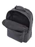 Cellini Leather Backpack In Black