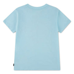 Converse Girls Sneaker Graphic T-Shirt In Light Blue