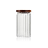 Consol Round Ribbed Canister