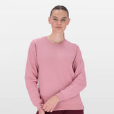 Salomon Womens Core Crew Fleece Top Pink