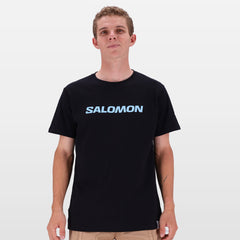 Salomon Mens Core Logo Ss Tee Black