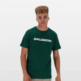 Salomon South Africa Ss Tee M Deep Emerald