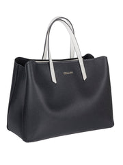 Cellini Amelia Shopper Bag In Black & White
