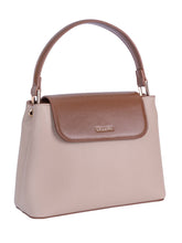Cellini Amelia Flapover Sling Bag In Taupe