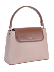 Cellini Amelia Flapover Sling Bag In Taupe
