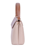 Cellini Amelia Flapover Sling Bag In Taupe