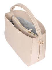 Cellini Ivy Shoper Bag In Beige