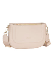 Cellini Ivy Crossbody Bag In Beige
