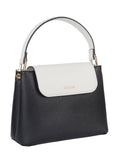 Cellini Amelia Flapover Sling Bag In Black & White