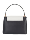Cellini Amelia Flapover Sling Bag In Black & White