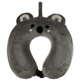 Relaxeazzz Koala Memory Foam Travel Pillow In Grey