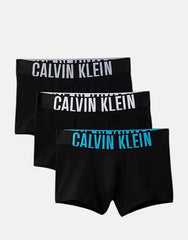 Calvin Klein Nb3608A Mens U 3Pk Trunks Black Multi