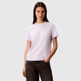 Calvin Klein Ckjw A-Inst Logo Classic Tee Lilac