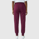Calvin Klein Ladies Logo French Terry Slim Joggers In Berry