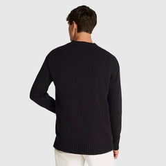 Calvin Klein Chenille Monologo Crewneck Black