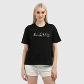 Calvin Klein J224909 Embroidered Nyc Relaxed Tee Black