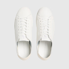 Calvin Klein Mens Low Profile Sneakers In White