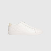 Calvin Klein Mens Low Profile Sneakers In White