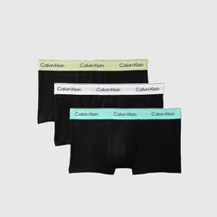 Calvin Klein Mens 3 Pack Trunks Black