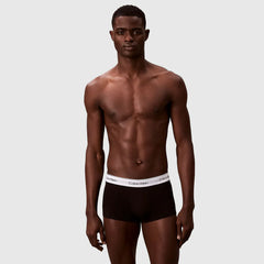 Calvin Klein Mens 3 Pack Trunks Black