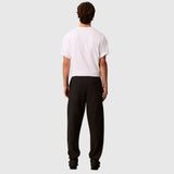 Calvin Klein Mens Premium Terry Monogram Joggers In Black