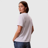 Calvin Klein Womens Short Sleeve Classic Graphic T-shirt In White