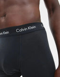 Calvin Klein Mens 3 Pack Trunks Set In Black