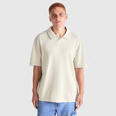 Calvin Klein Mens Woven Label Waffle Beige