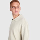 Calvin Klein Mens Woven Label Waffle Beige