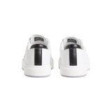 Calvin Klein Mens Basket Cupsole Lth Shoe White And Black