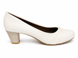 Carducci Womens Aria Court String Heels In White