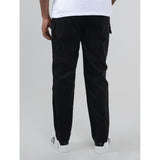 Ben Sherman Mens Cargo Pants In Black