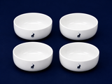 Polo Classic Cereal Bowl 4 Piece Set In White