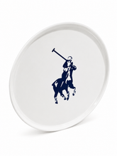 Polo Classic Charger Plate 2 Piece Set In White