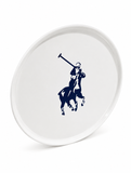 Polo Classic Charger Plate 2 Piece Set In White