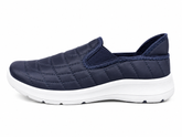 Hush Puppies Ladies Burst Textile Shoes In Navy