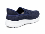 Hush Puppies Ladies Burst Textile Shoes In Navy