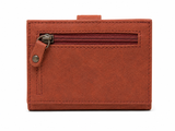 Bossi Mchz Mech Leather Pop Up Cardholder In Red