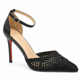 Miss Black Womens Lola 79 Heels In Black