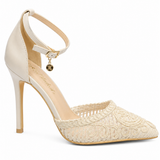 Miss Black Womens Lola 79 Heels In Natural