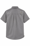 Jeep Mens Willys Short Sleeve Shirt In Grey